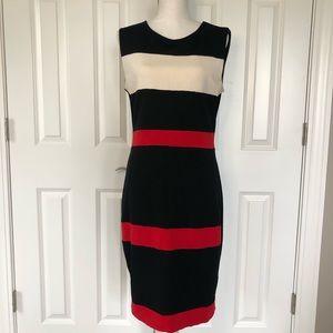 Color Block Sleeveless Dress